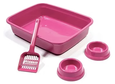 Kit 4 piezas Bandeja sanitaria