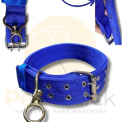 Collar de tela reforzado 4 cintas 