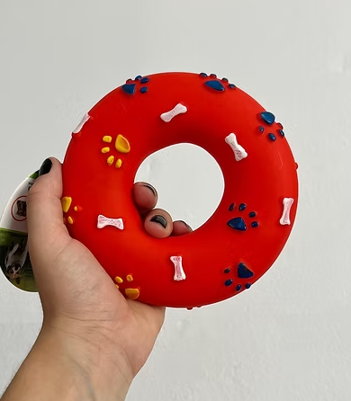 Dona de látex con chifle