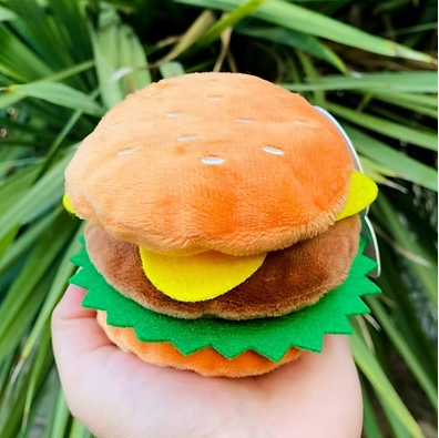 Hamburguesa de peluche