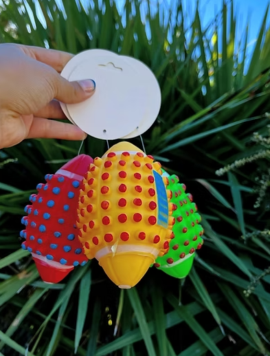 Pelota de futbol americano con chifle