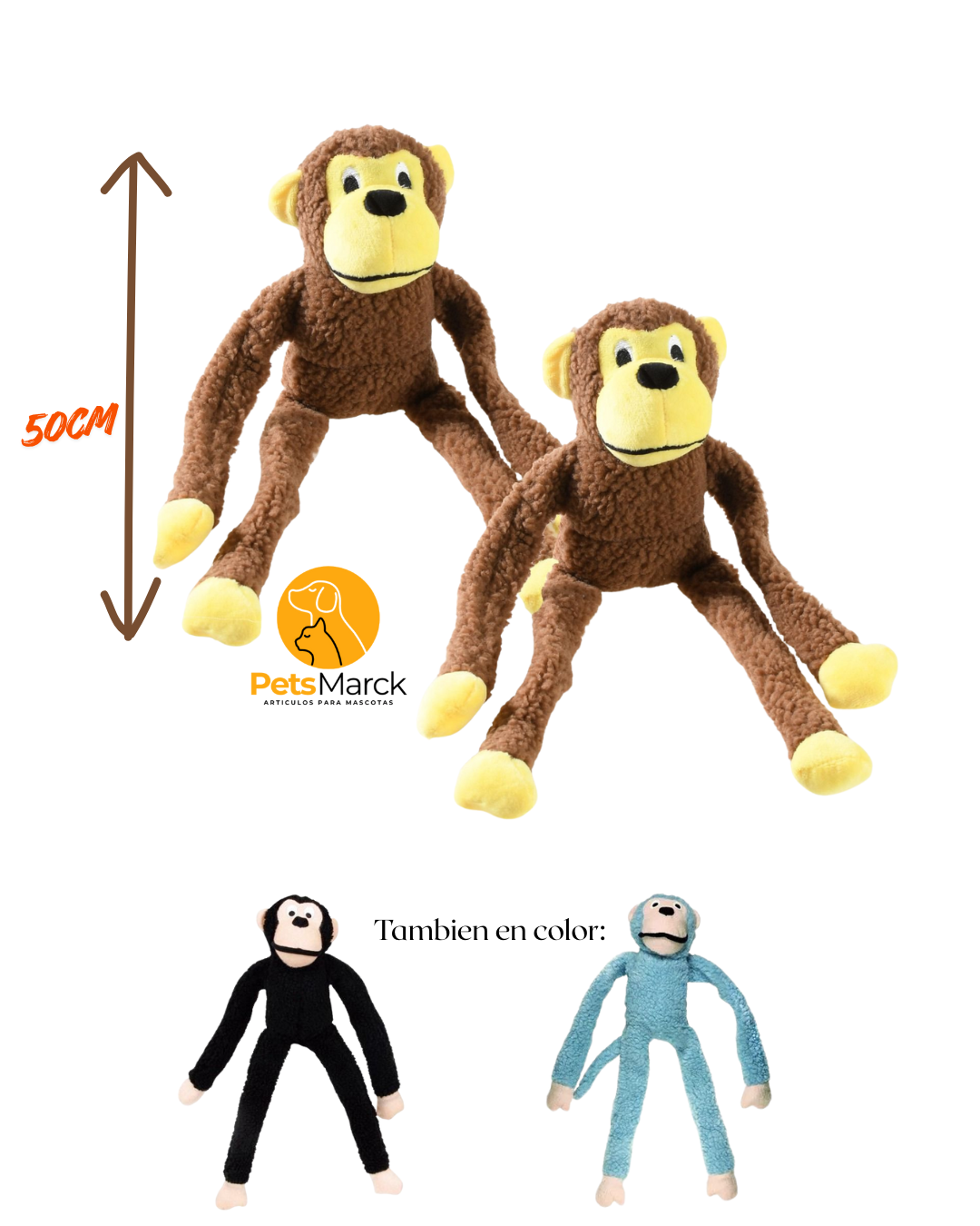 Mono de peluche gigante 