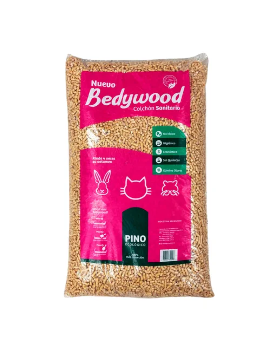 Pellet Bedywood 15kg