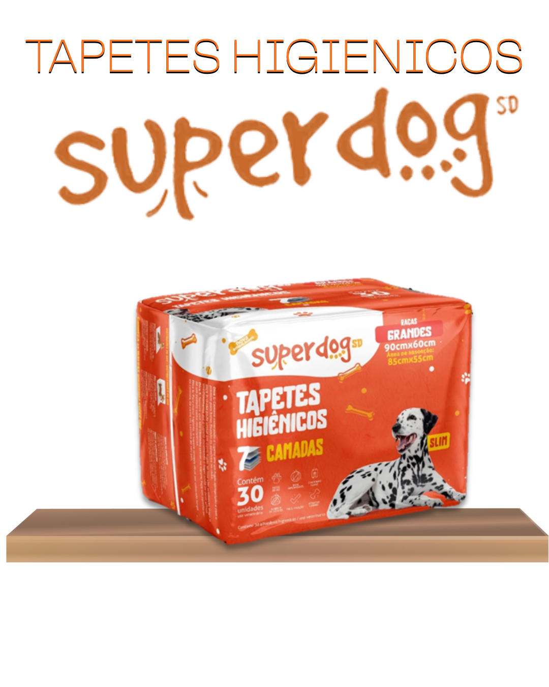Tapete Higiénico razas grandes Superdog 