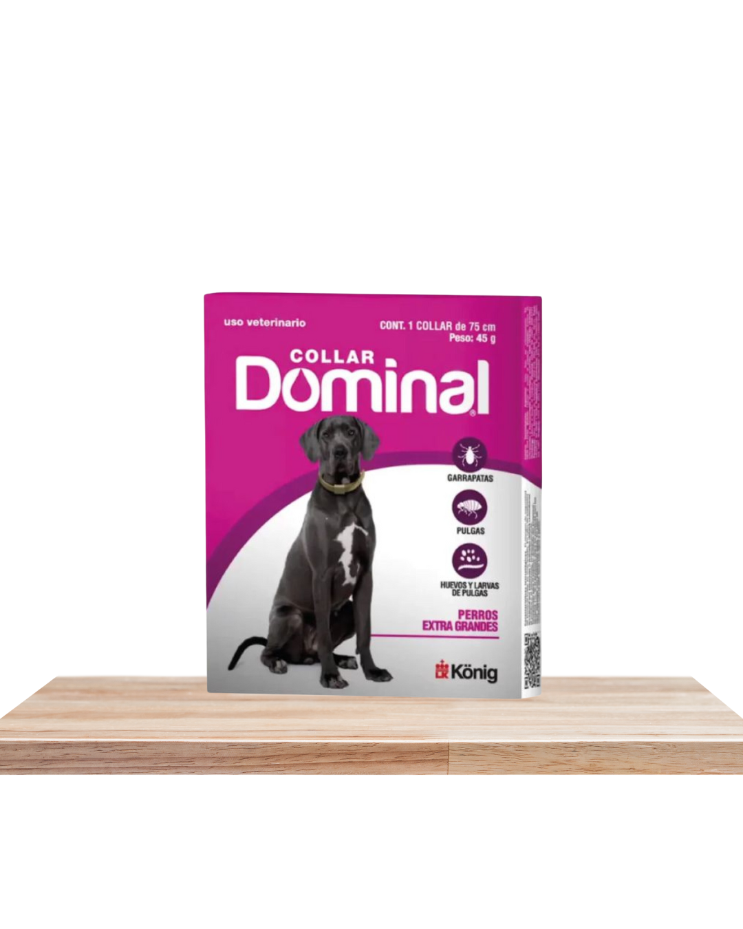 Collares Dominal para pulgas y garrapatas 