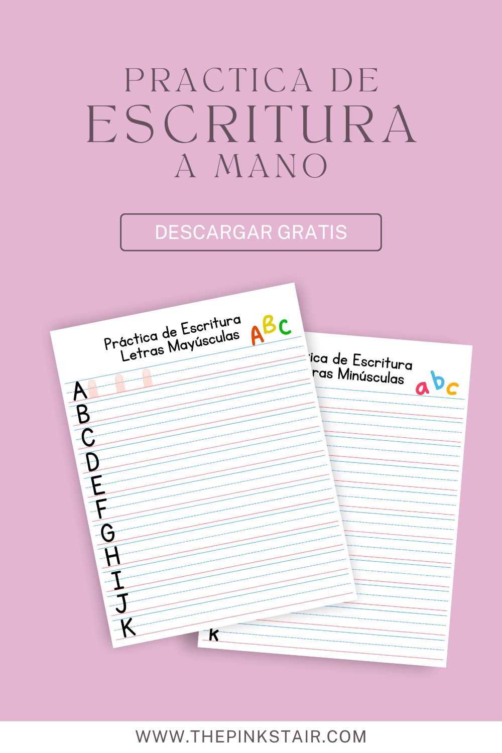 Práctica de Escrítura a Mano