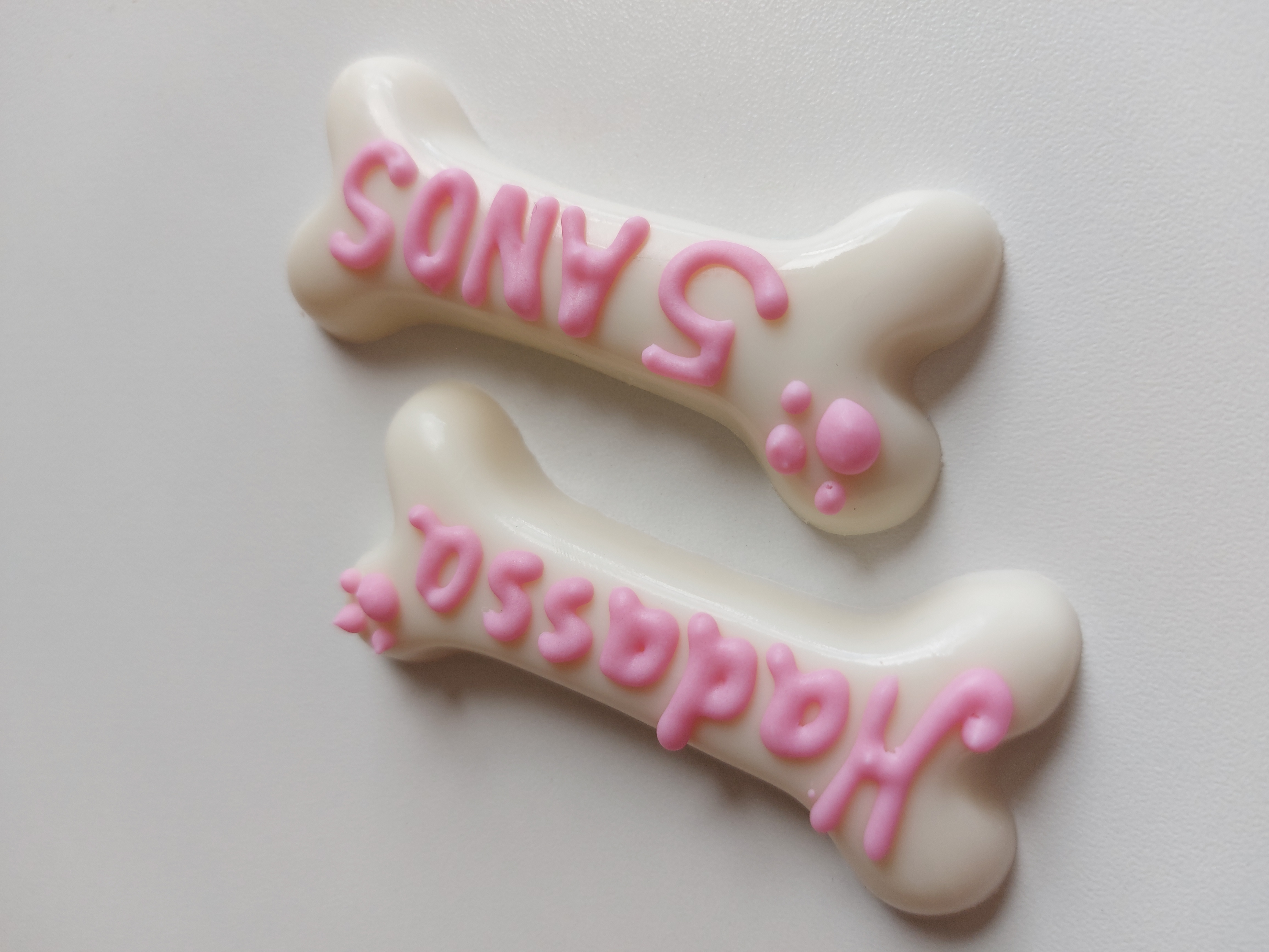 Osso de Chocolate 3D