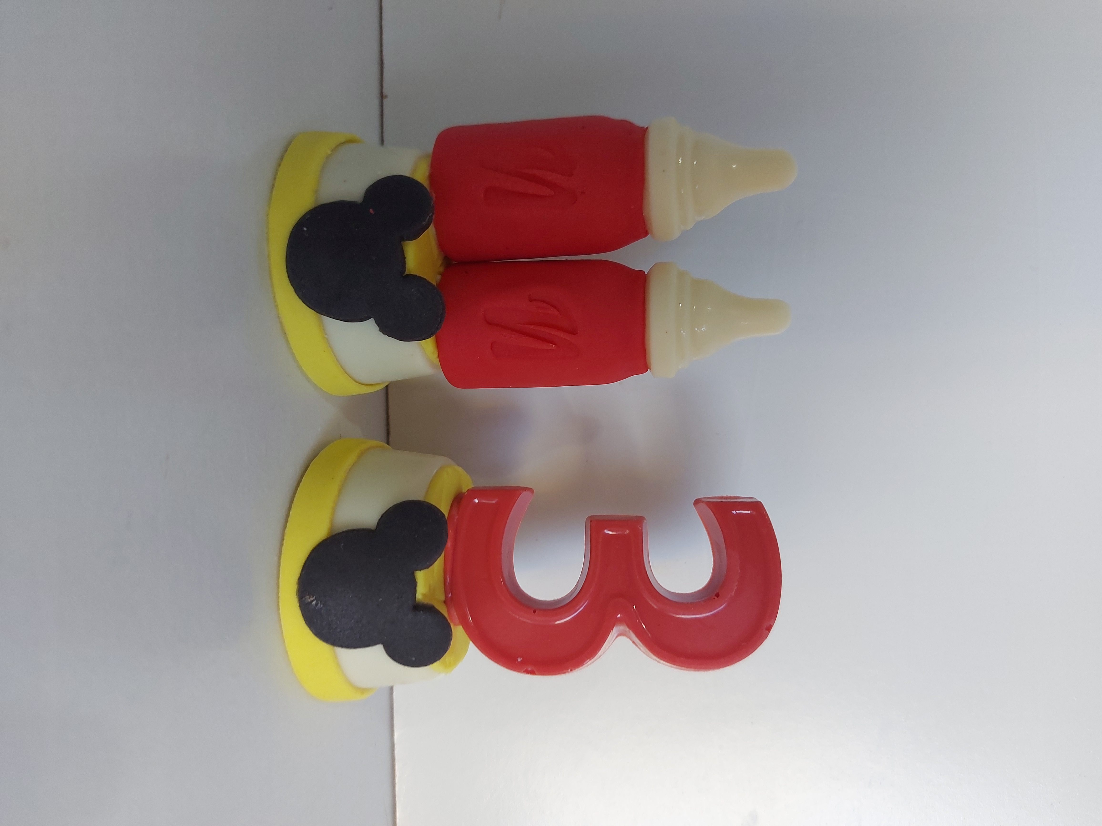 Bombom Grande com Número 3D