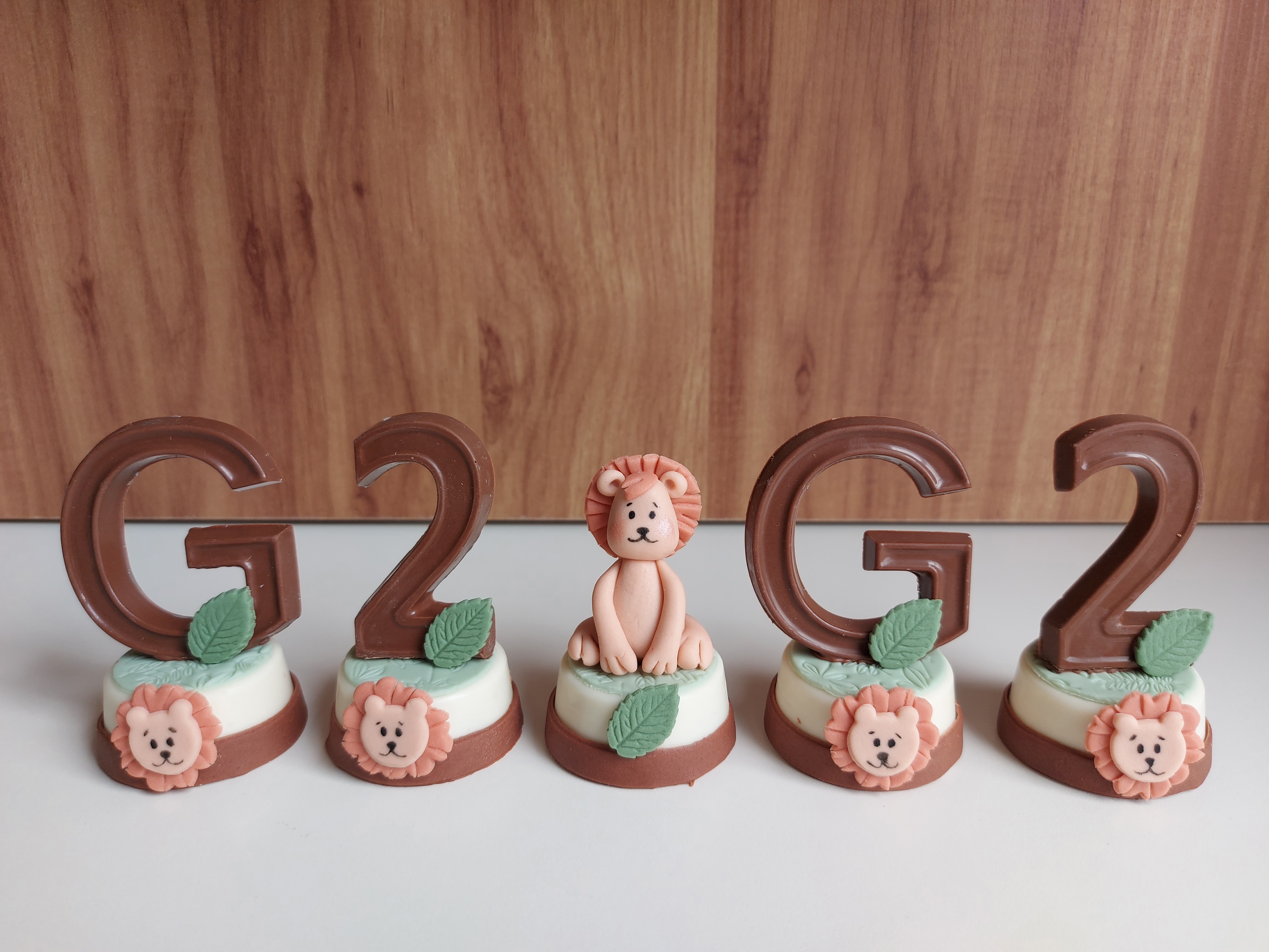 Bombom Grande com Letra 3D