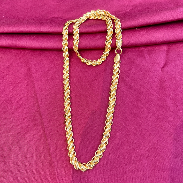 S type Chain Gold plated