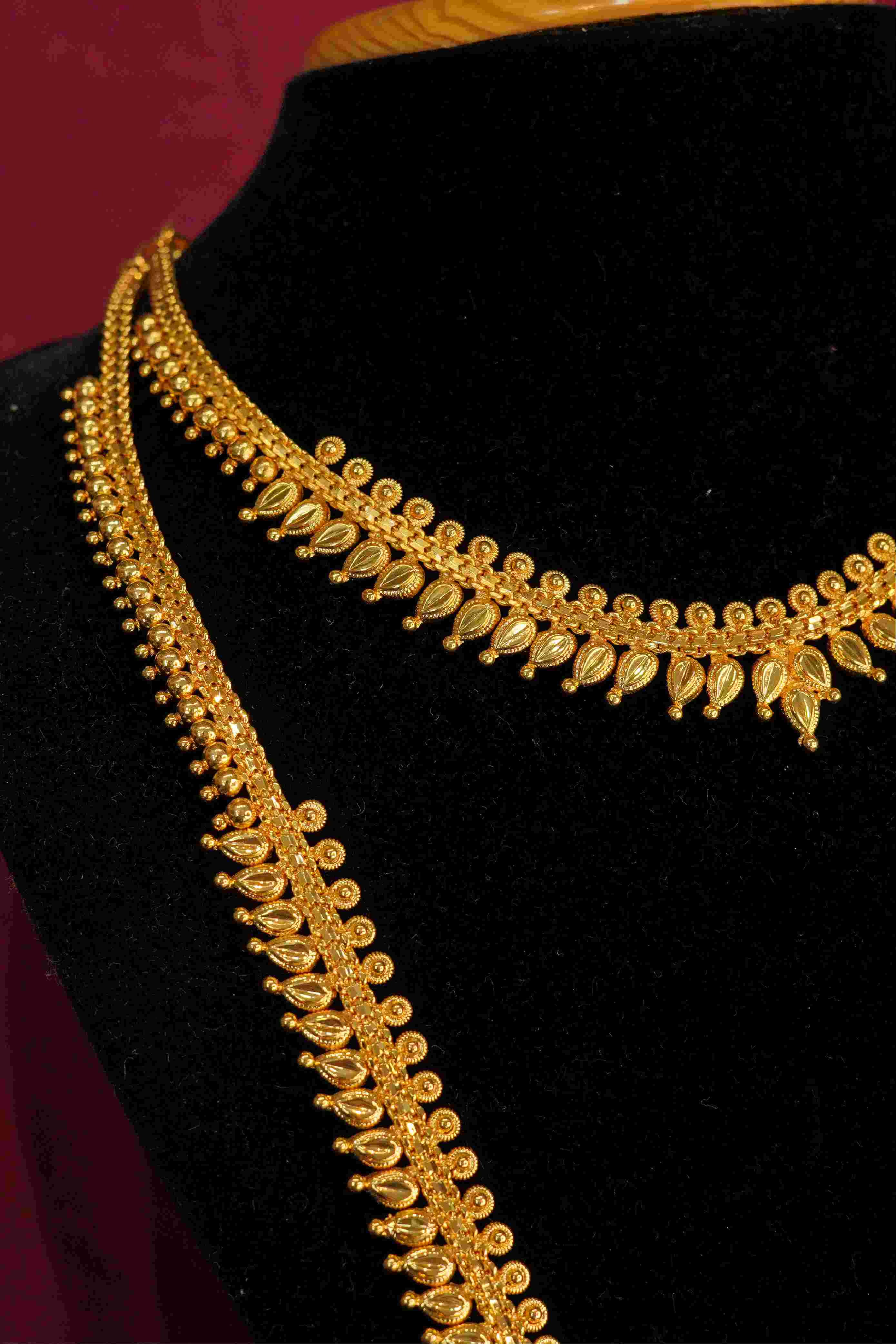 Manga Maalai (Medium) Impon Gold Plated