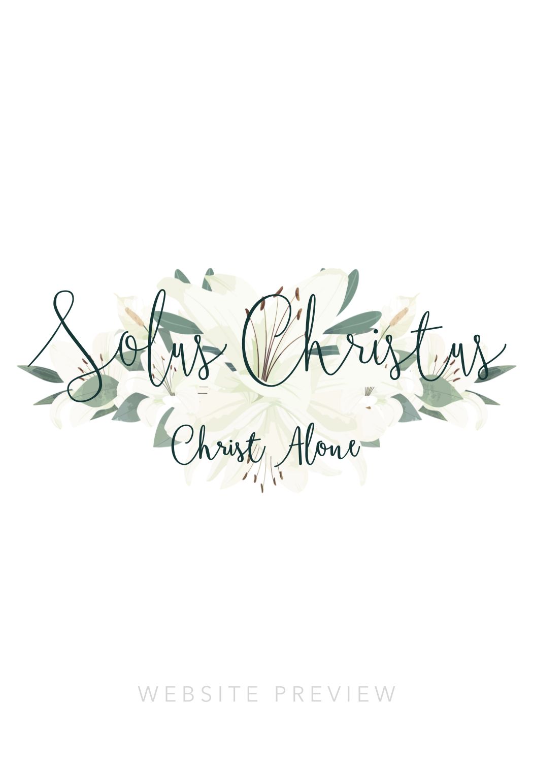 Solus Christus Card