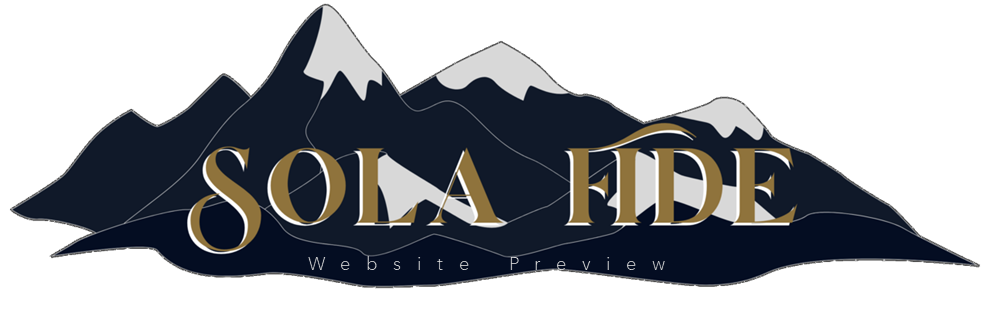 Sola Fide Sticker