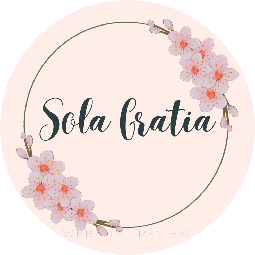 Sola Gratia Sticker