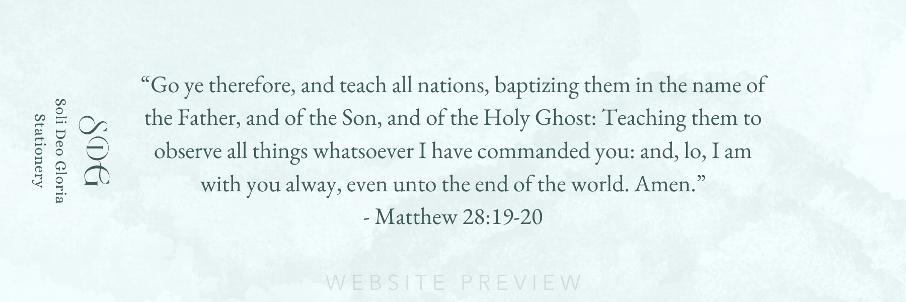 Proclaim Christ Bookmark