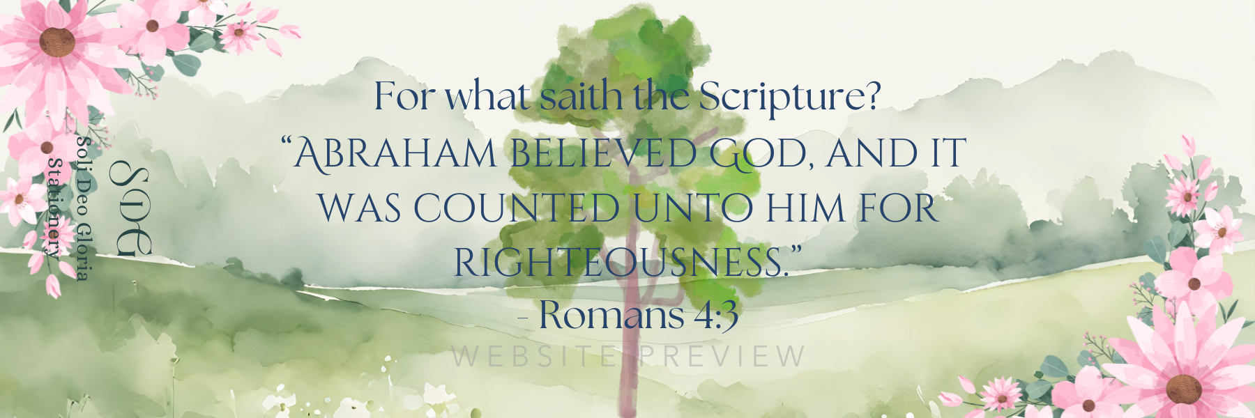 Sola Fide Bookmark