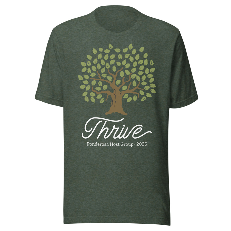 Thrive—Ponderosa Host Group Shirt