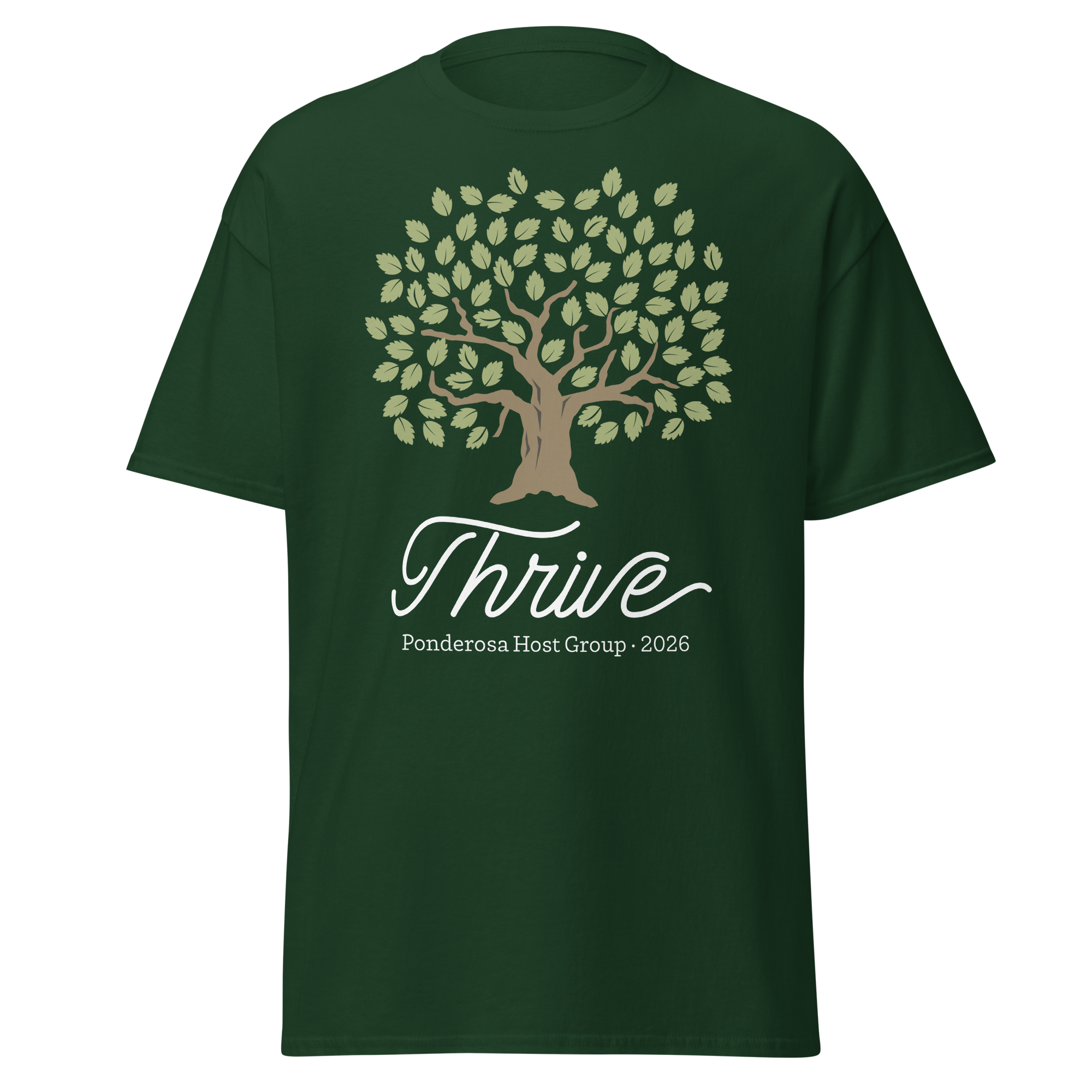 Thrive | Ponderosa Host Group T-Shirt 2026 (Adult)