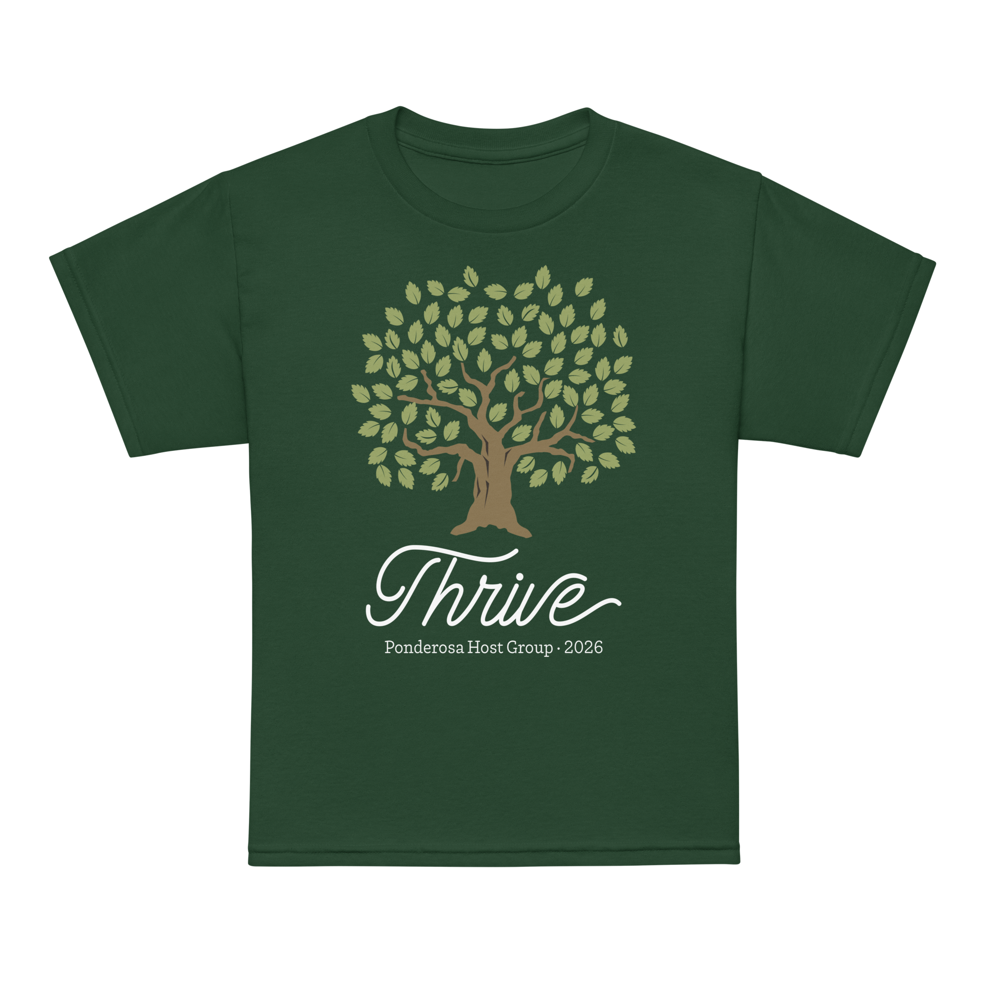 Thrive | Ponderosa Host Group 2026 T-Shirt (Youth)