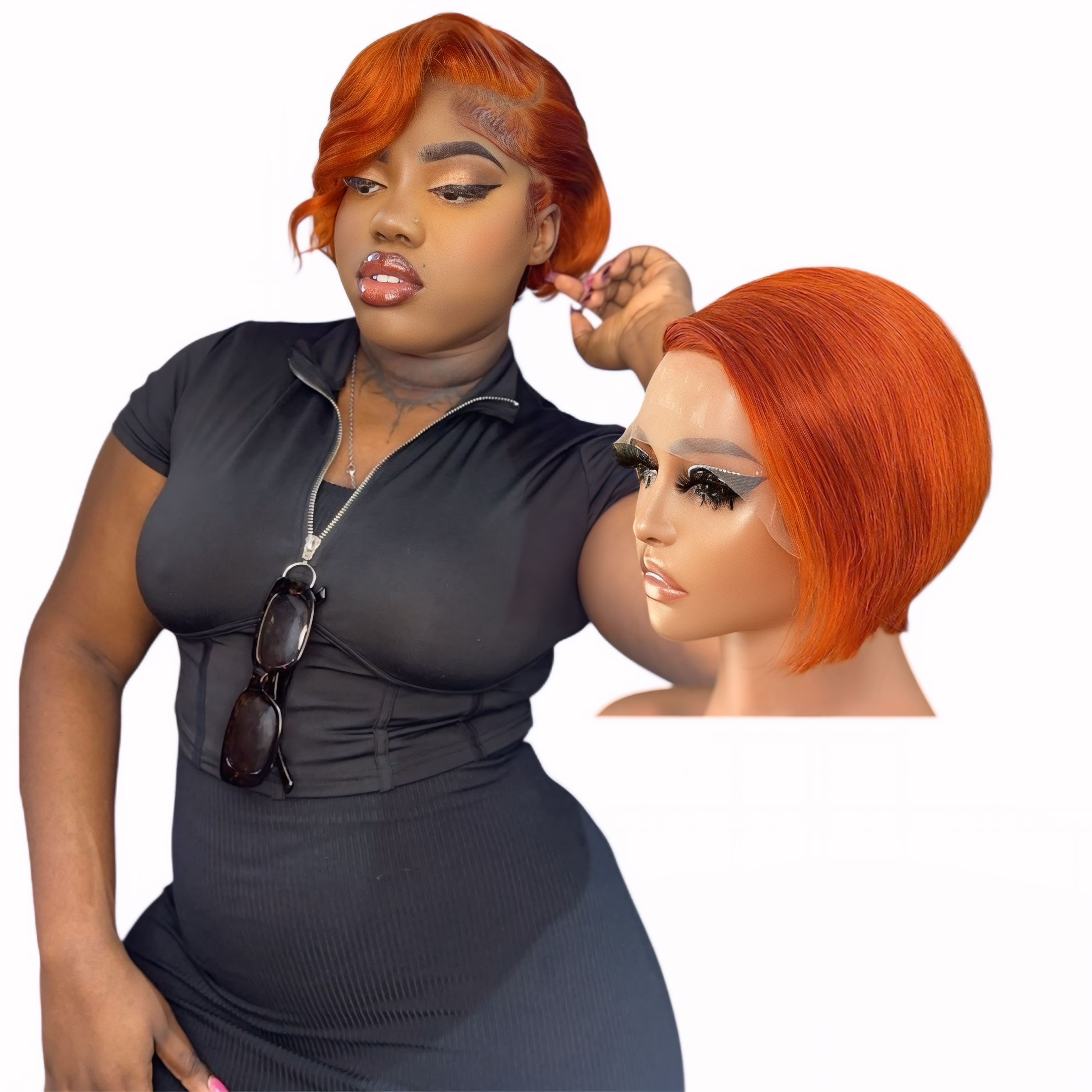 Pixie hair Cut color 360