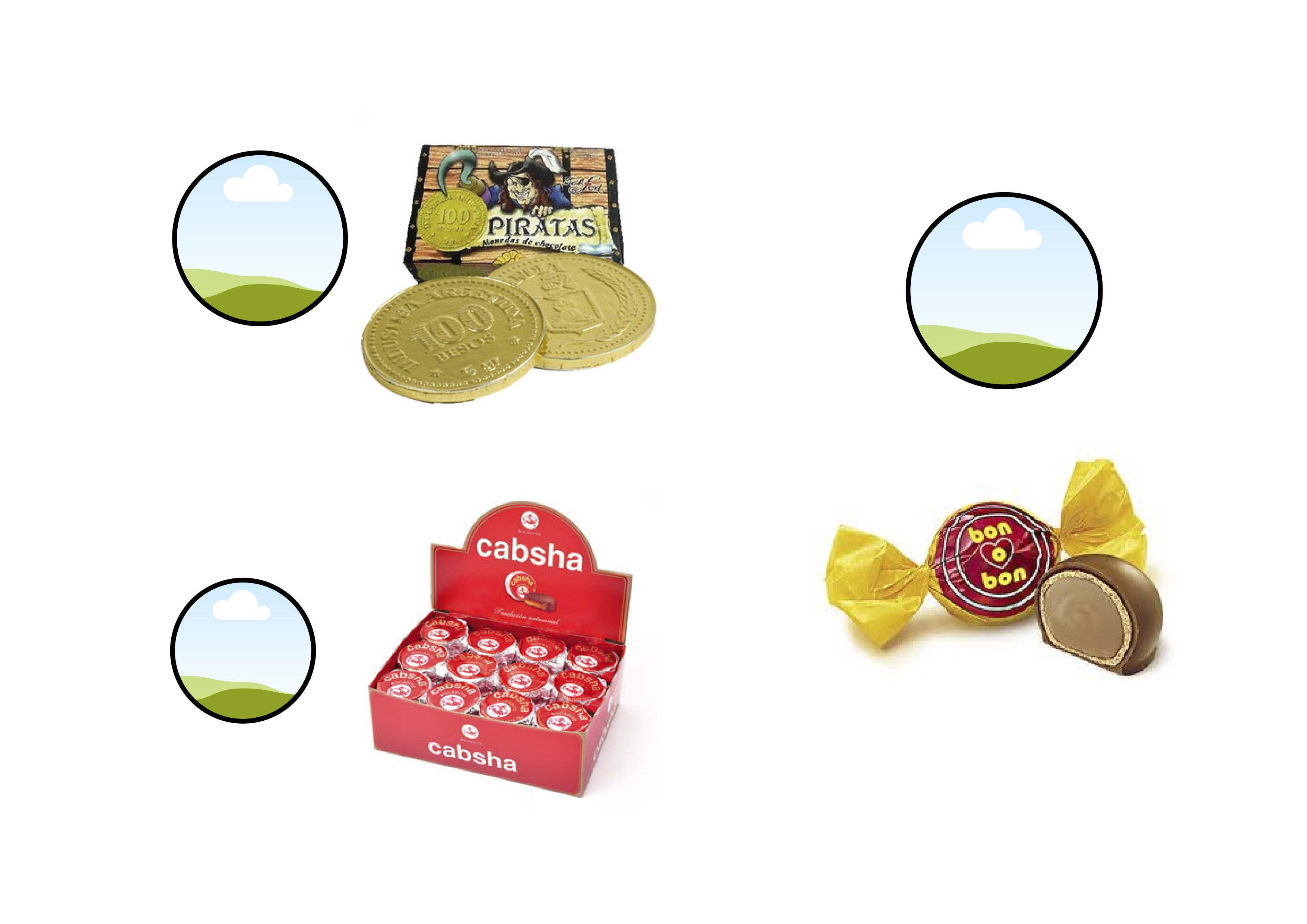 Plantilla Candy Editable