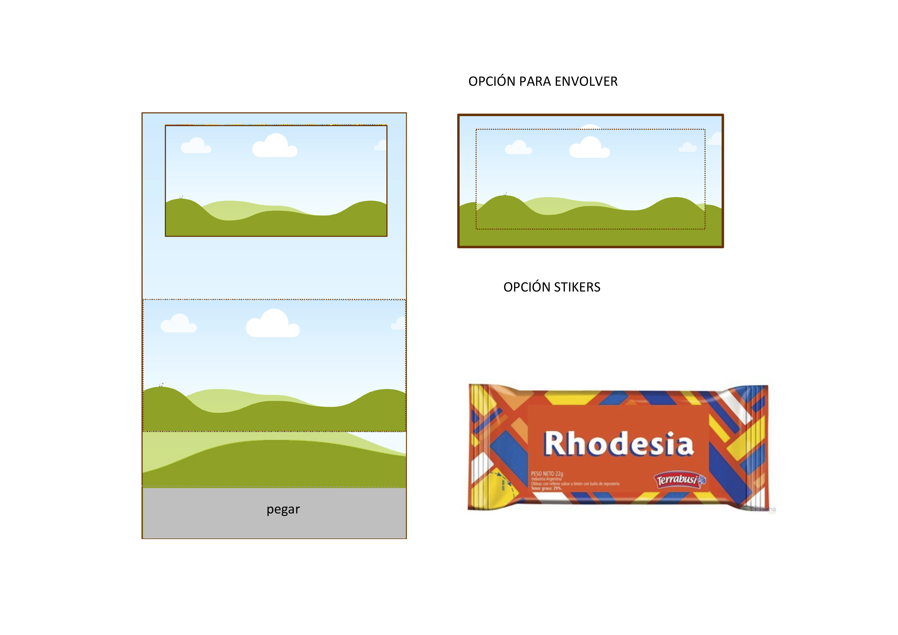 Plantilla Candy Editable