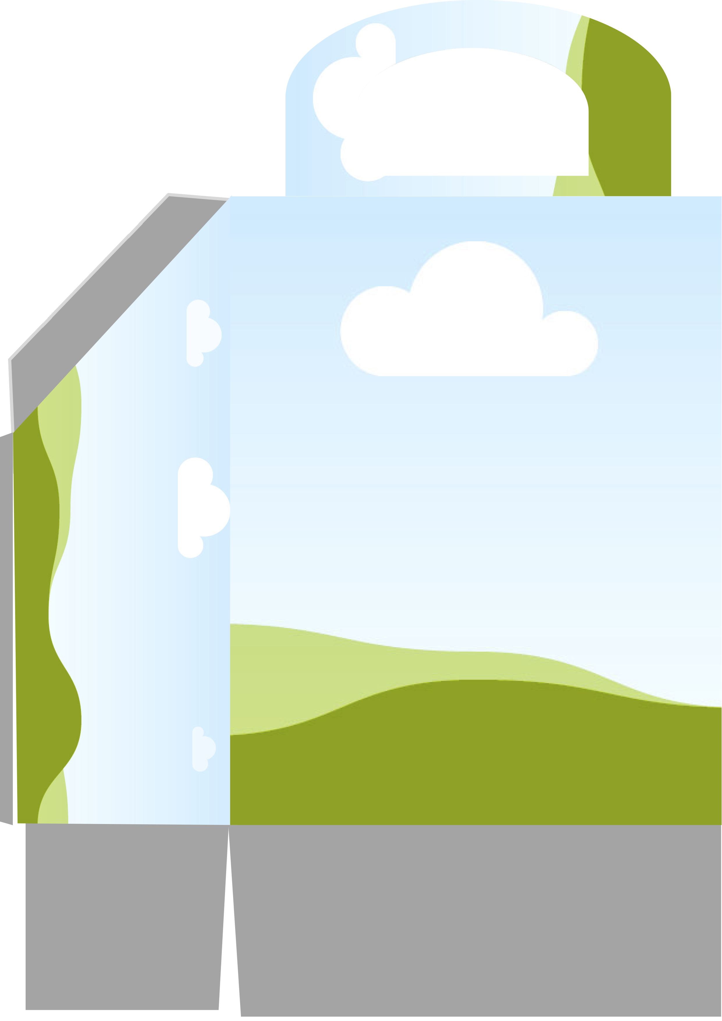 Plantilla Valijita Alta con visor