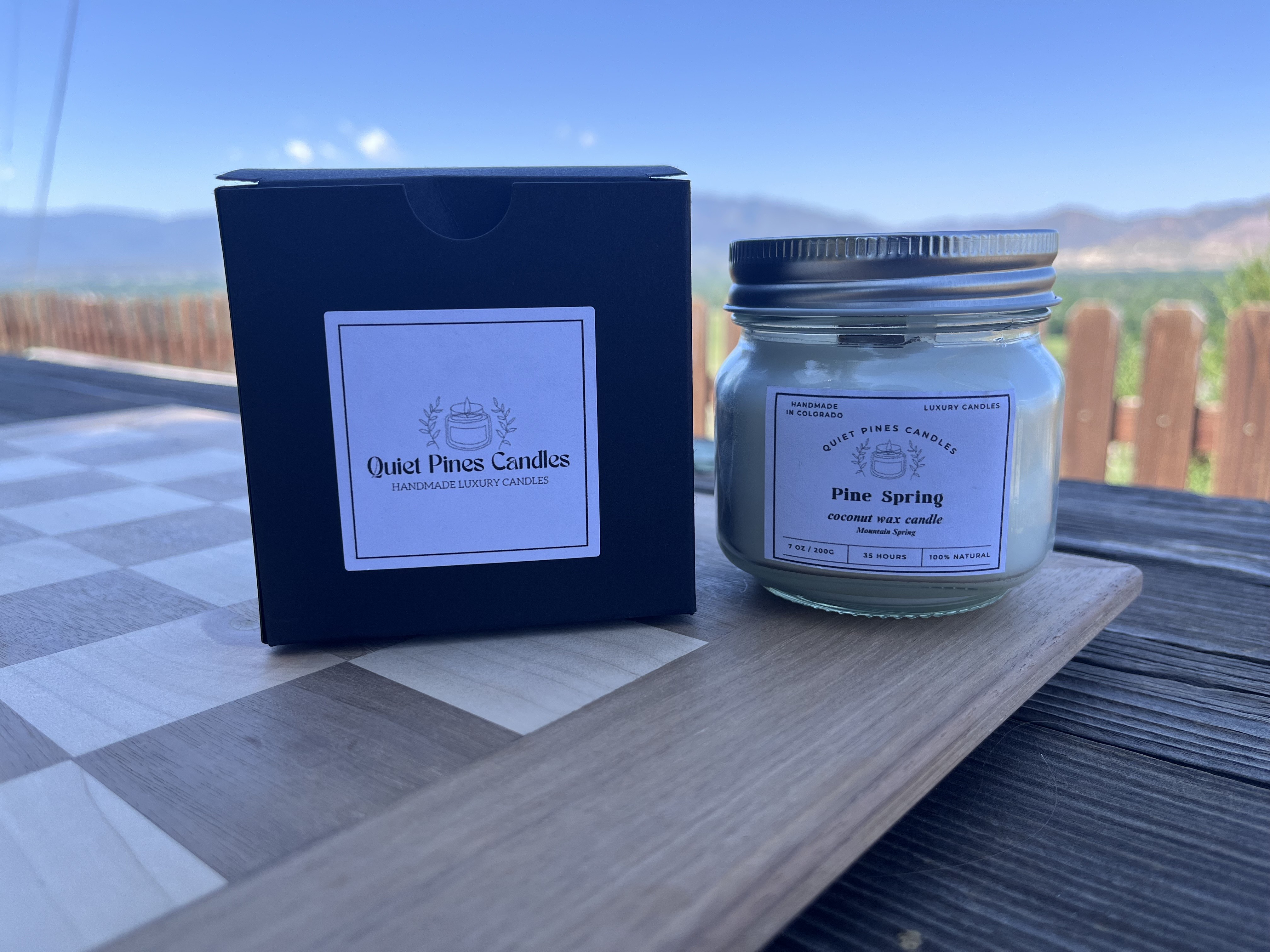 Pine Spring Candle