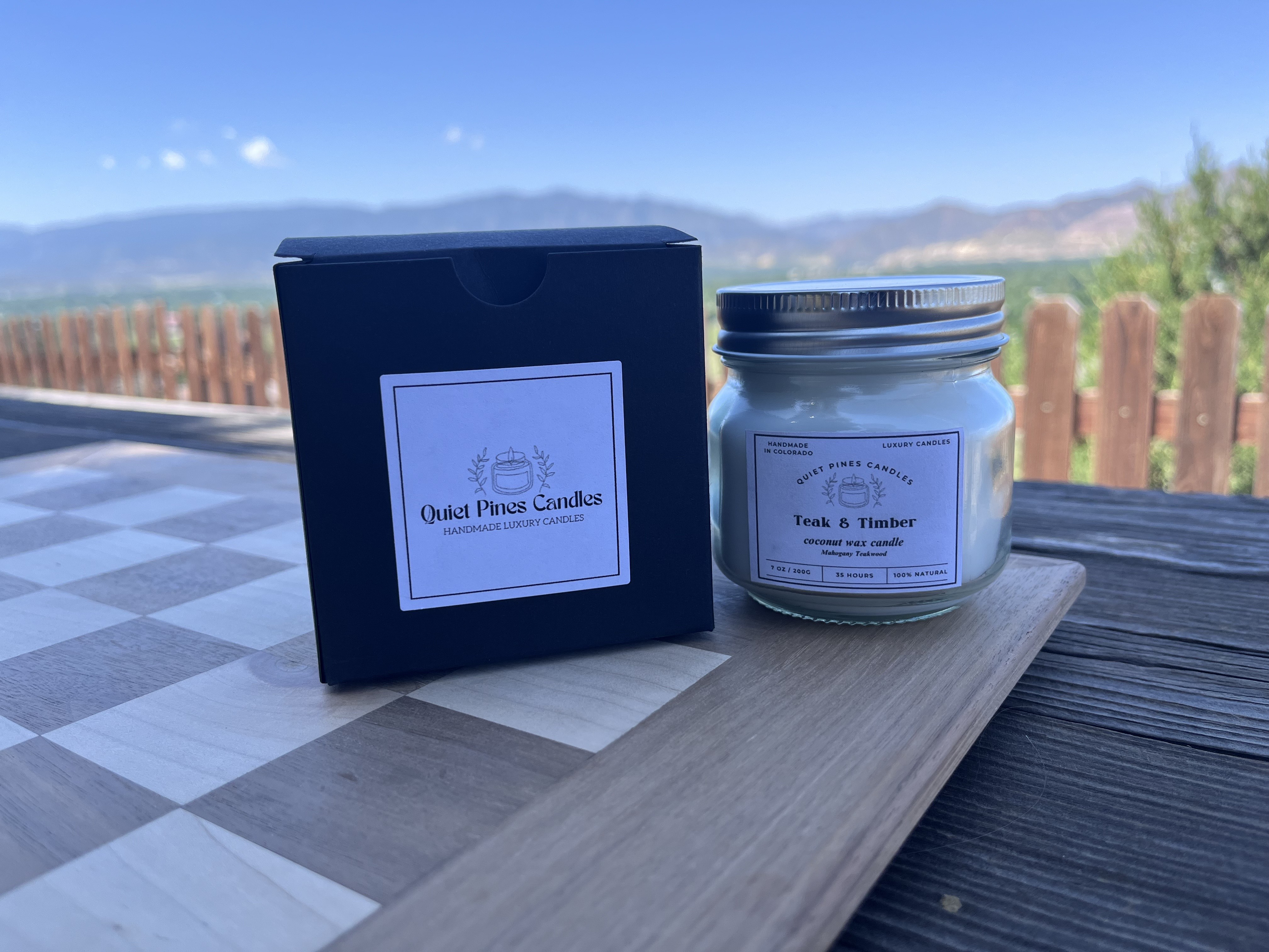 Teak & Timber Candle