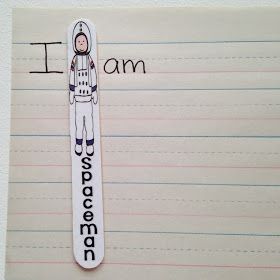 “Spaceman” Writing Spacer for Improved Letter & Word Spacing