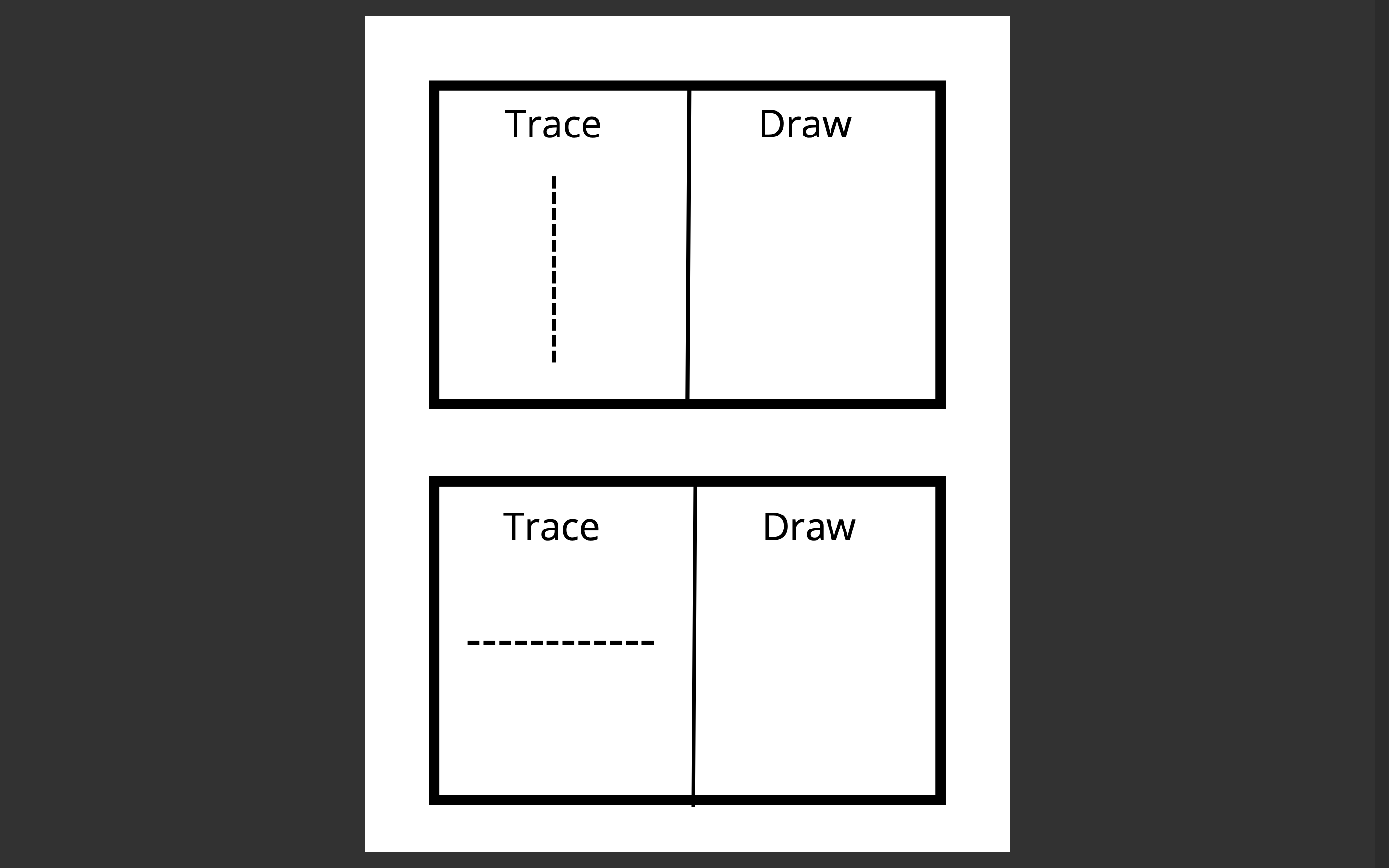 Pre-Writing Strokes Flashcards 