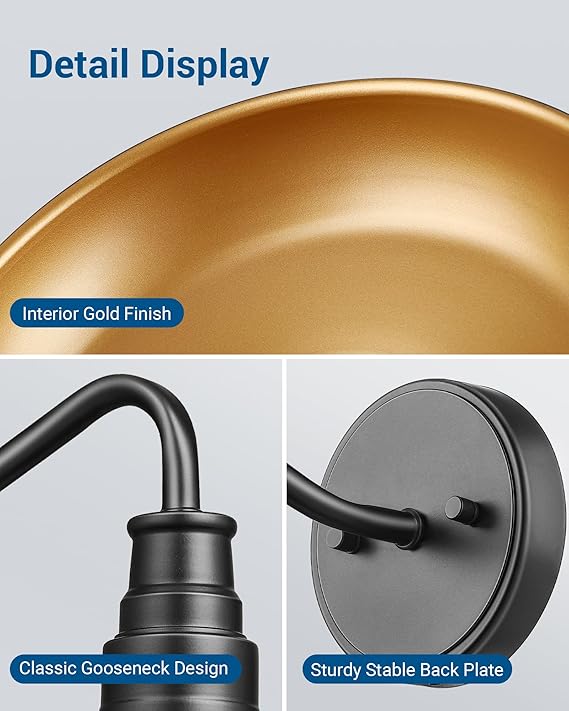 Dewenwils Wall Light (2-Pack)