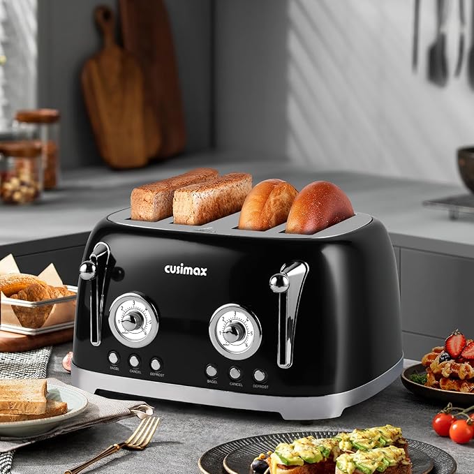 Cusimax 4-Slice Toaster