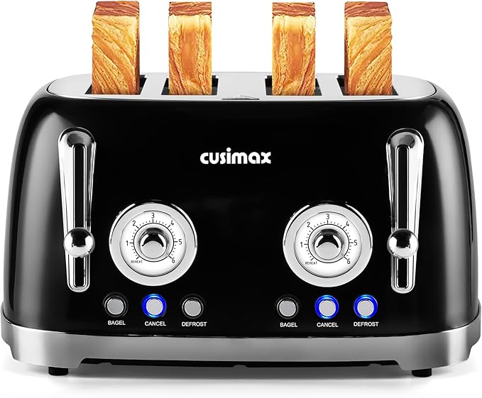 Cusimax 4-Slice Toaster