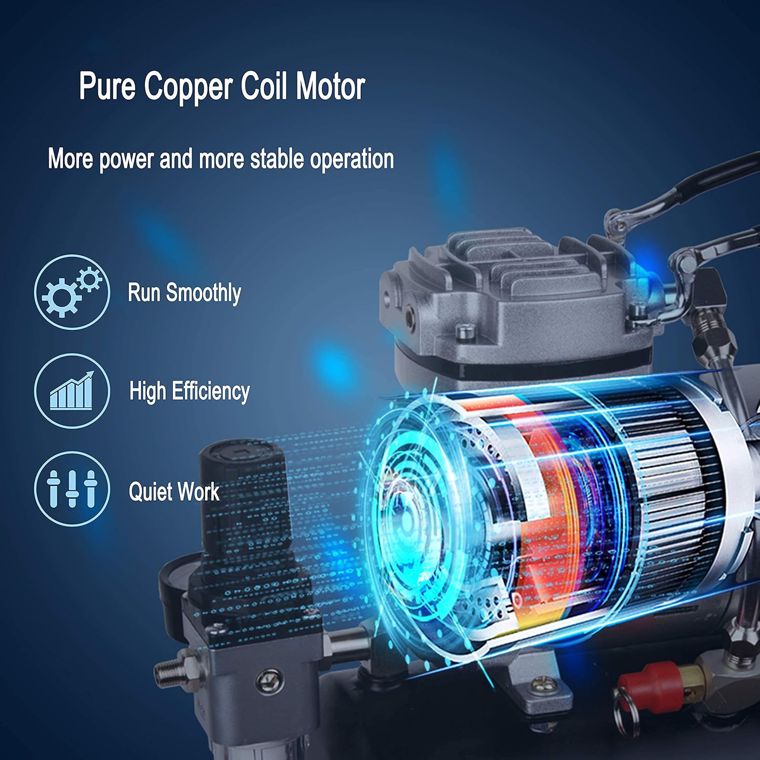 Timbertech Airbrush Compressor