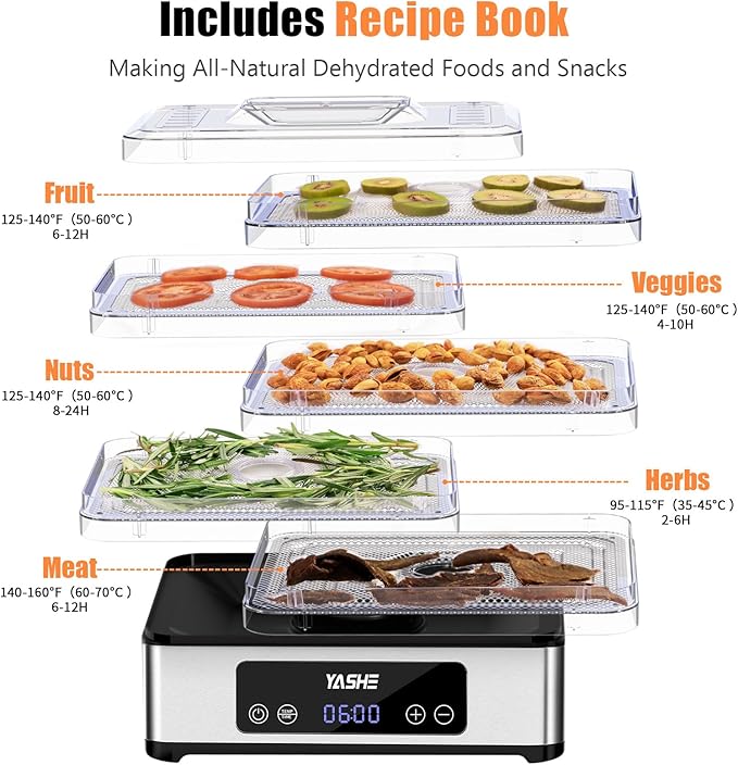 YASHE Dehydrator FD-1019