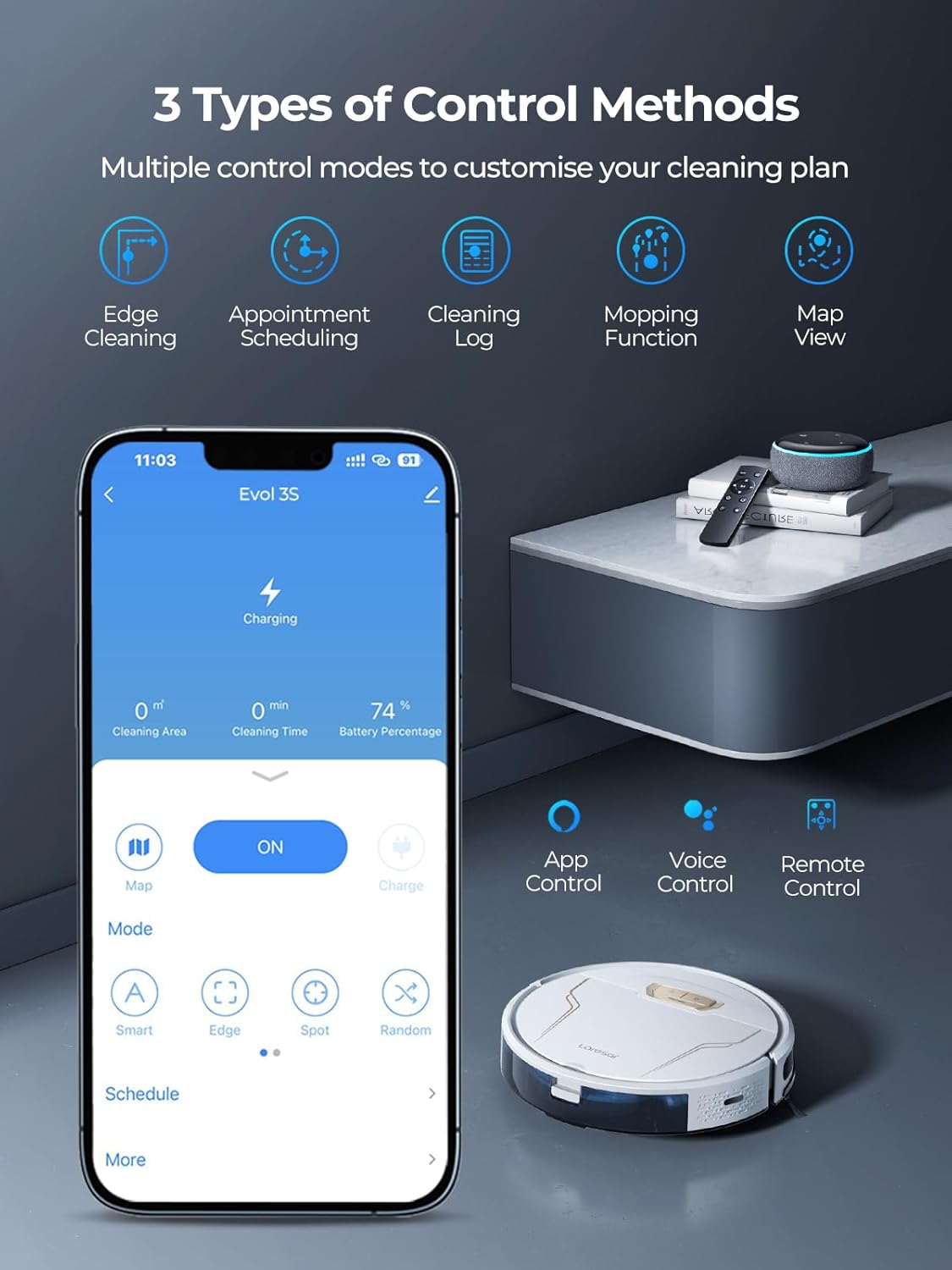 Laresar Evol 3s Robot Vacuum