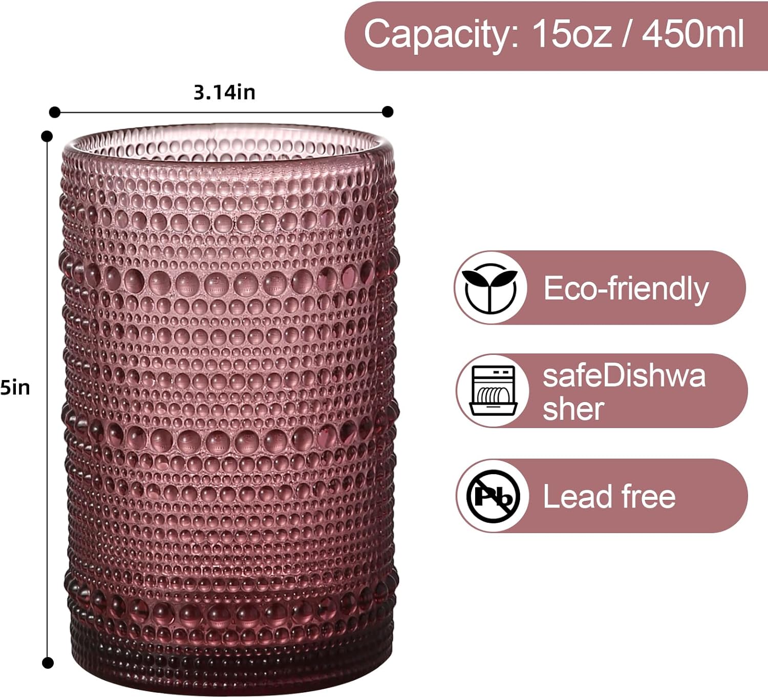 Vintage 6-Pc Glassware Set