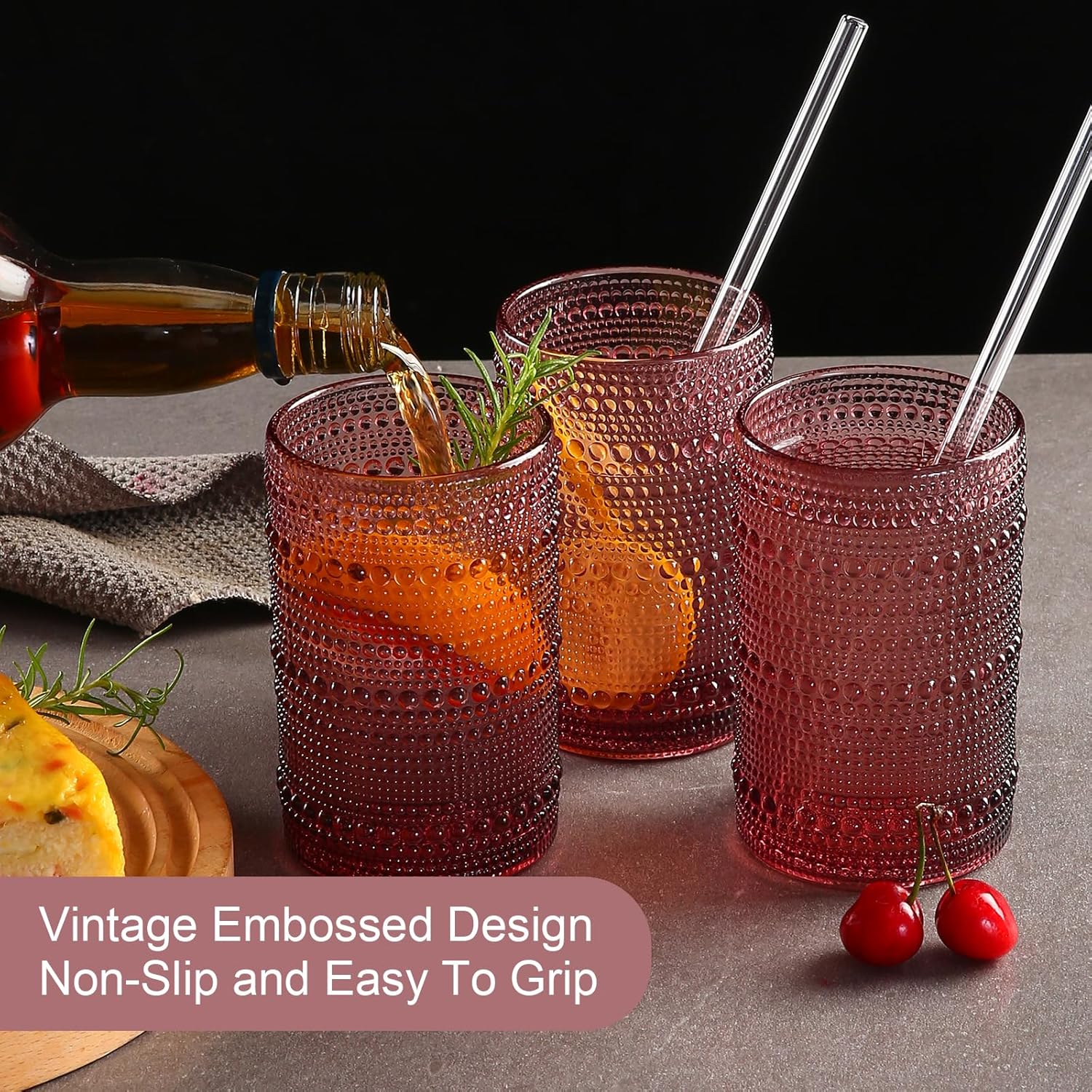 Vintage 6-Pc Glassware Set