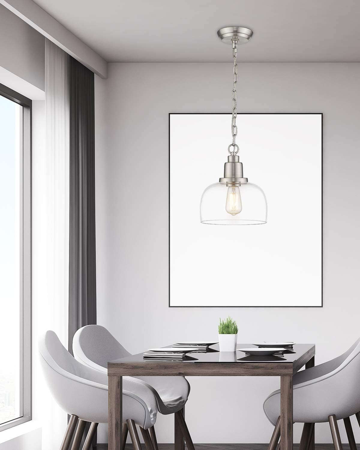 EAPUDUN Farmhouse Pendant Light