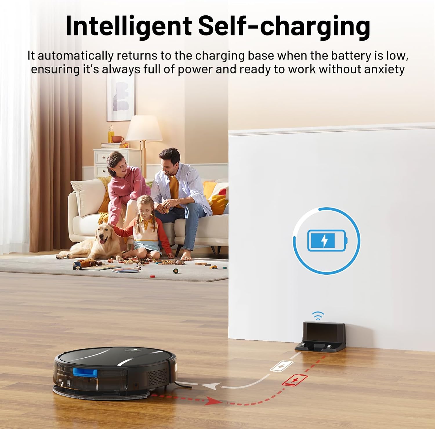 Robot Vacuum Self Charging