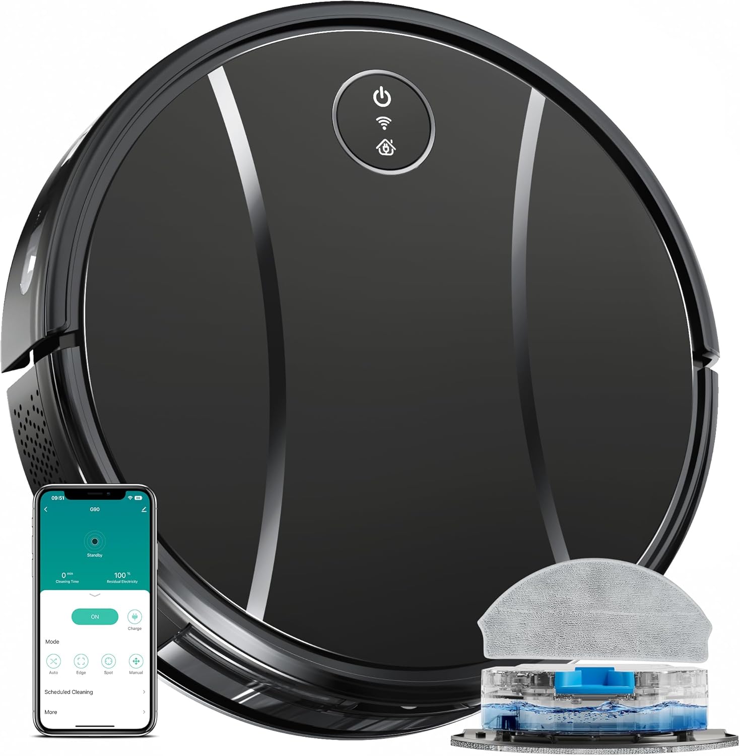 Robot Vacuum  Self Charging