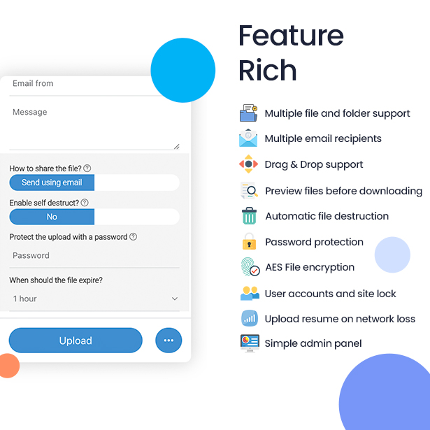 Sendfiles™ – Secure File Transfer Software with EasyProtect™
