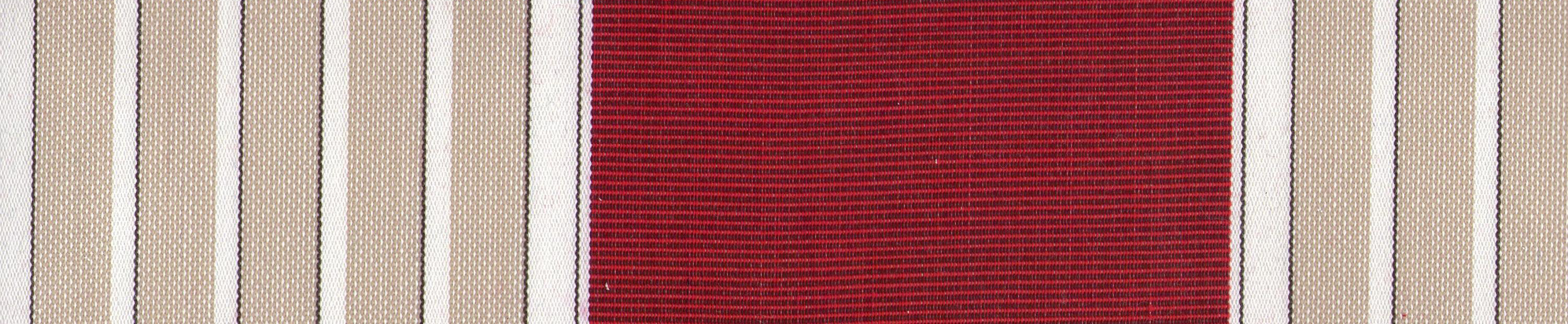 3126 Sunseashell Solution dyed acrylic fabric Striped and Solid Fabric Panel