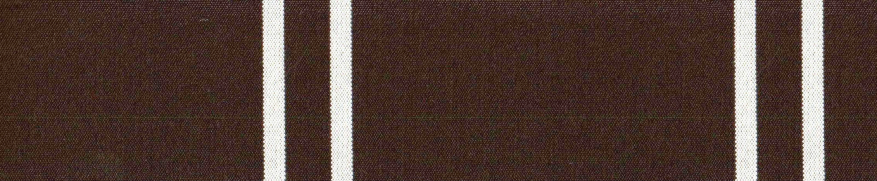 3141Sunseashell Solution dyed acrylic fabric Brown and White Striped Fabric