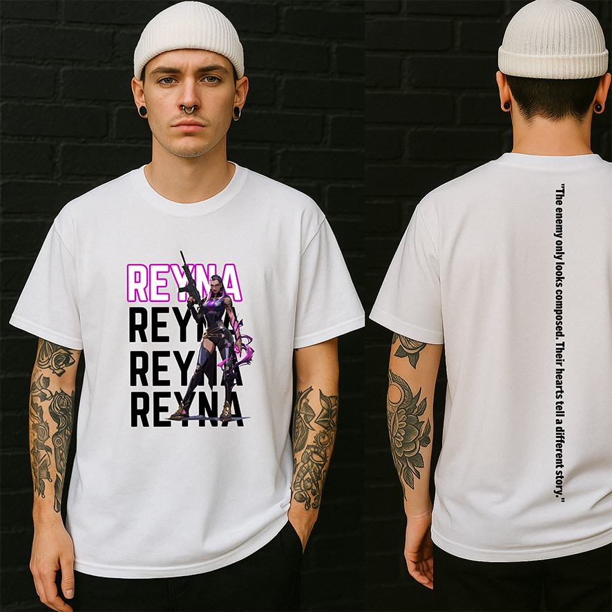 Valorant Reyna T-Shirt or Sweater, Gaming T-Shirt Top PC Gamer Tee Gift for Gamer, Present for Gamer Astra V Tee, Gift for Son Gaming Tshirt