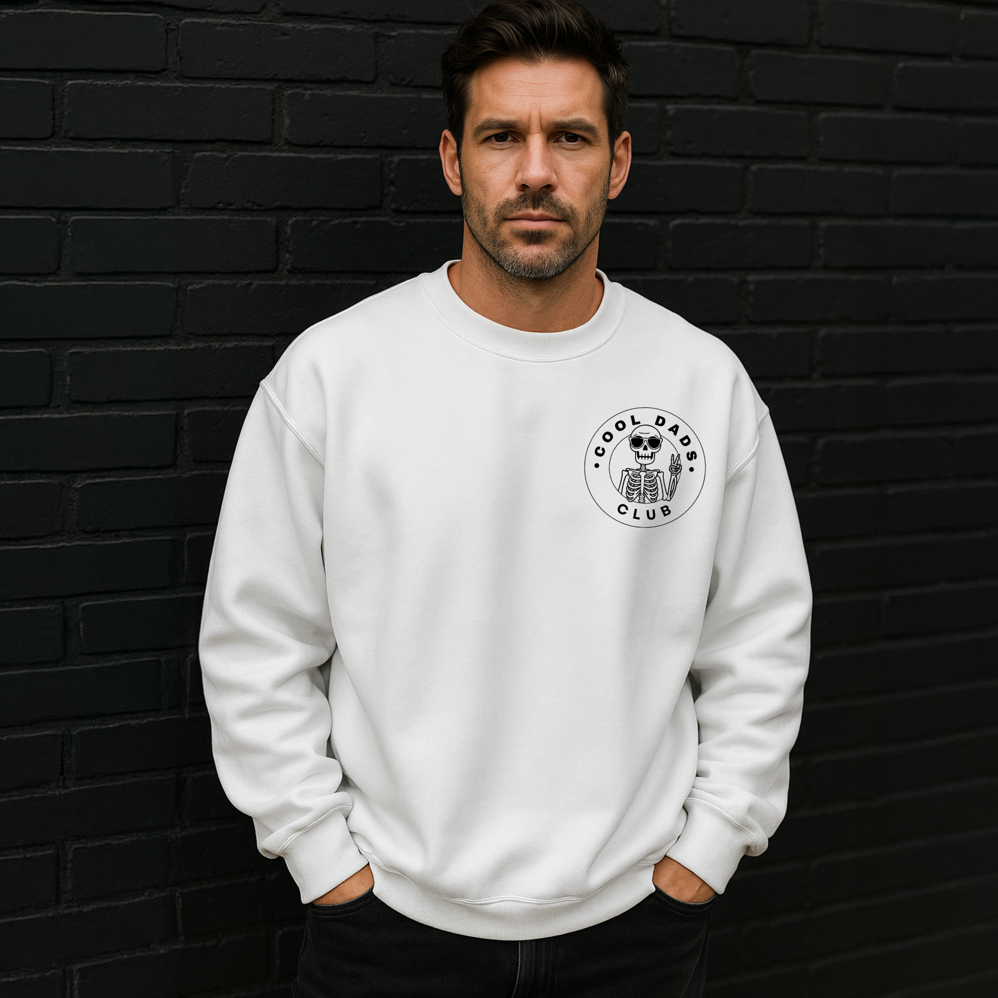 Present for Dad, Skeleton T-shirt for man, Cool Dad Top Jumper Gift for my dad gift for man, new dad present Funny present for Dad Husband