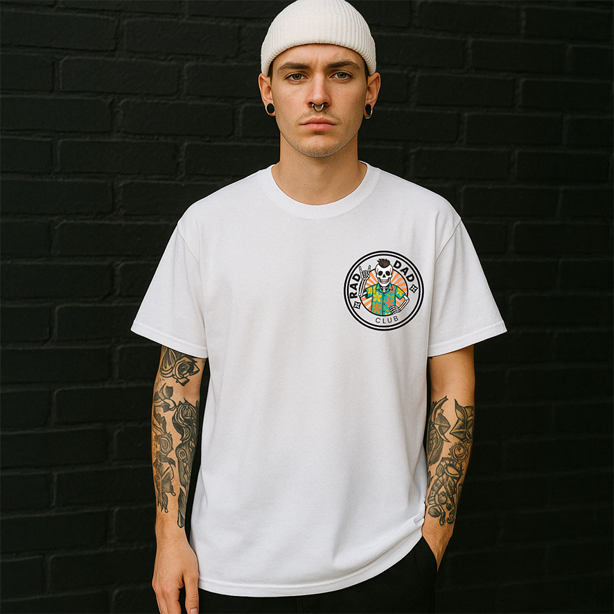 Rad Dad Tshirt, Present for Dad Shirt T-shirt Cool Dad Skeleton T Shirt, Cool Dad Jumper Gift for Dad Sweatshirt Cool Dad T Shirt Pressie for Dad