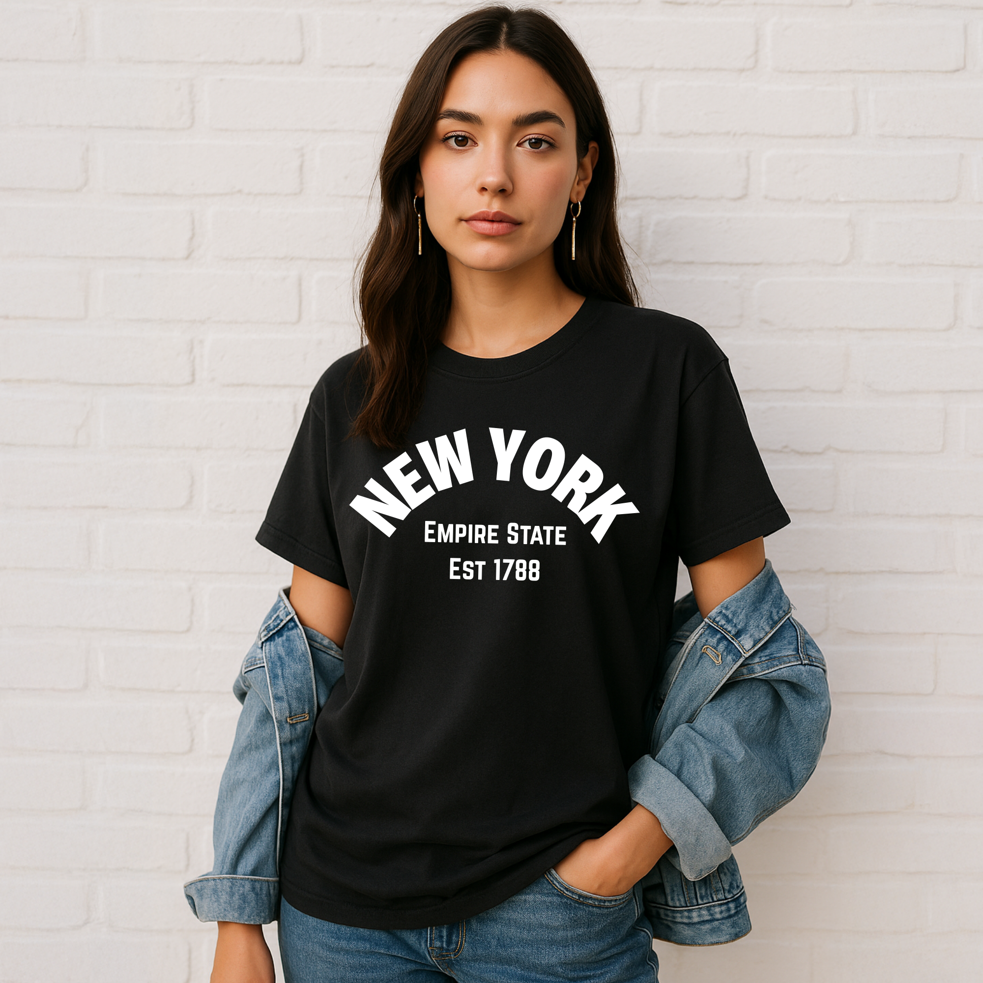New York Streetwear T-Shirt or Jumper, Statement T-Shirt, Empire State T-Shirt, NY Logo Tee, Graphic Bold Word Tshirt, New York Jumper, New York Sweater, NY Tee Top, NY Jumper