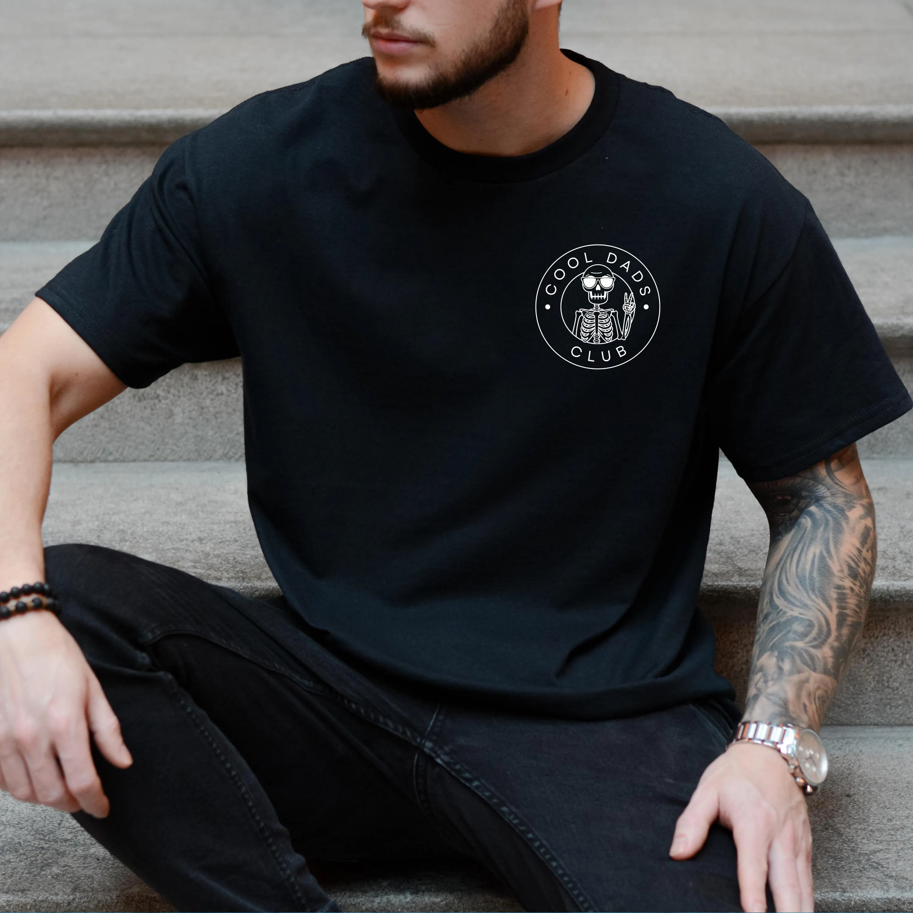 Present for Dad, Skeleton T-shirt for man, Cool Dad Top Jumper Gift for my dad gift for man, New dad present Funny present for Dad Husband